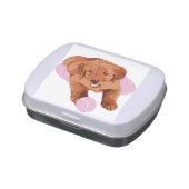 Golden Retriever Candy Tin (Side)
