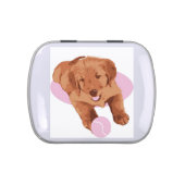 Golden Retriever Candy Tin (Top)