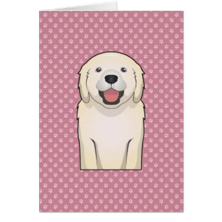 Golden Retriever Cartoon Cards