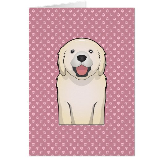 Golden Retriever Cartoon Cards (Front)