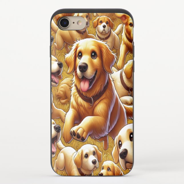 Golden Retriever Case Mate iPhone Case (Back)