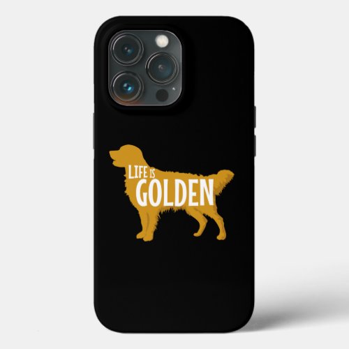 Golden Retriever iPhone 13 Pro Case