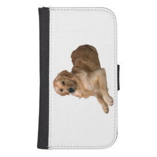 Golden Retriever Cell Phone Wallet iPhone Samsung