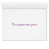 Golden Retriever Champagne New Years (Inside Horizontal (Bottom))