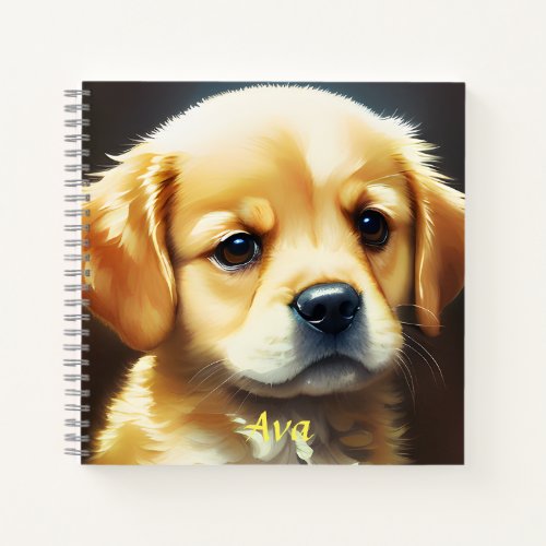 Golden Retriever Cherished Companion Notebook