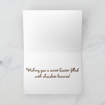 Golden Retriever Chocolate Bunnies Holiday Card Zazzle