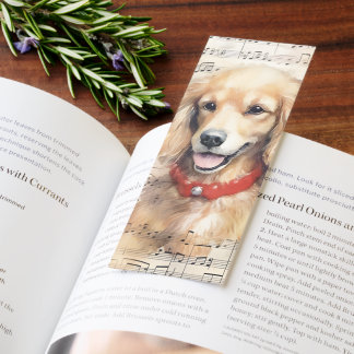 Golden Retriever Christmas  Bookmarks