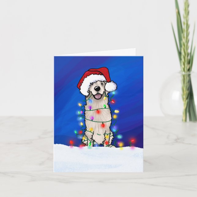 Golden Retriever Christmas Card (Front)