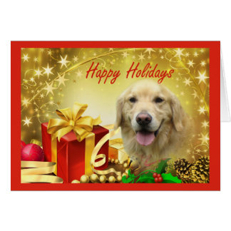 Golden Retriever Christmas Cards | Zazzle