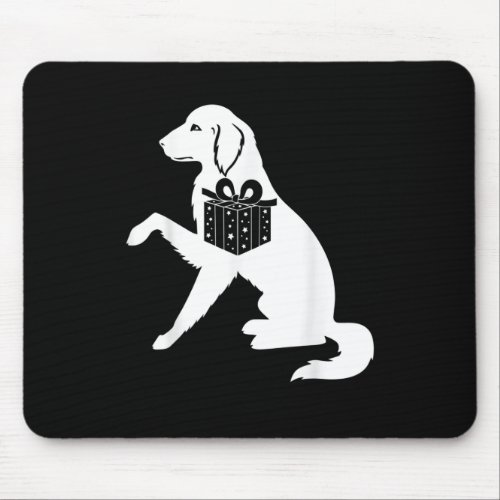 Golden Retriever Christmas Dog Puppy Pet Lover X_M Mouse Pad