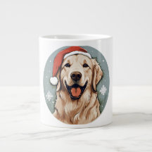 Golden retriever Christmas