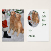 Golden Retriever Christmas Gifts (Front & Back)
