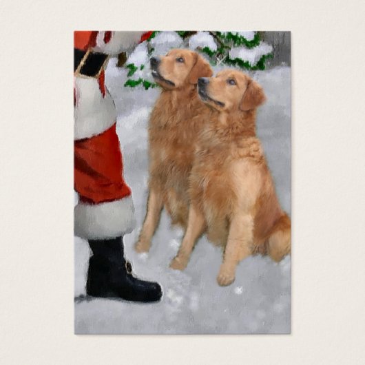 Golden Retriever Christmas Gifts (Front)