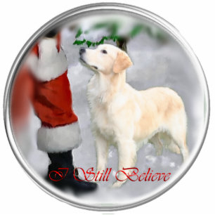Golden Retriever Christmas Gifts Cutout