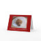 Golden Retriever Christmas Greeting Card, Cone