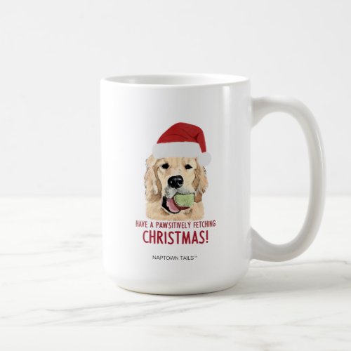 Golden Retriever Christmas Mug