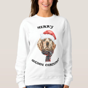 Golden Retriever Christmas Sweatshirt