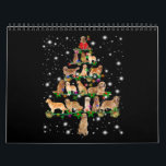 Golden Retriever Christmas Tree Ornaments Decor Calendar<br><div class="desc">Funny Golden Retriever Christmas Tree Ornaments Decor</div>