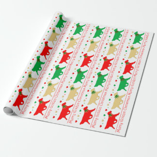 Golden Retriever Christmas Wrapping Paper