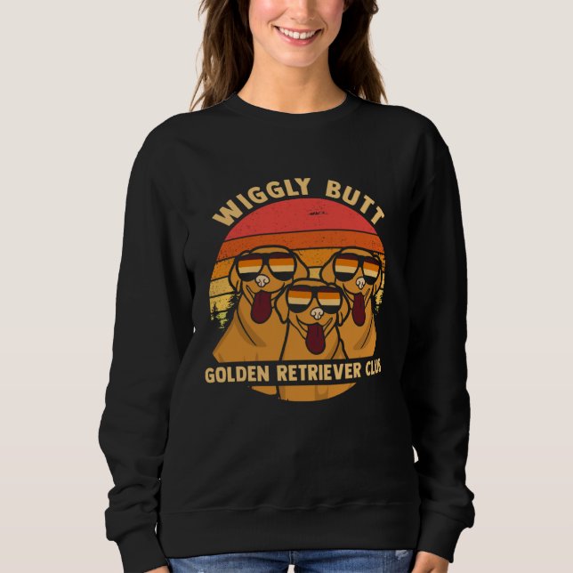 Golden Retriever Club Retriever Love Dog Sweatshirt (Front)