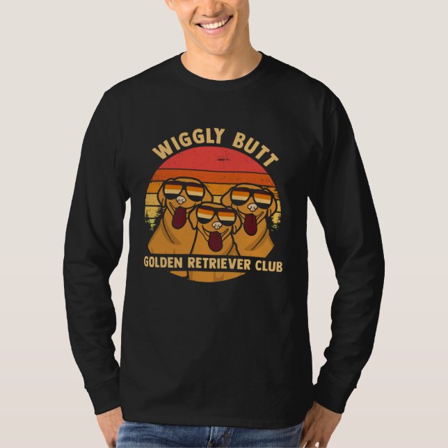 Golden Retriever Club Retriever Love Dog T-Shirt (Front)