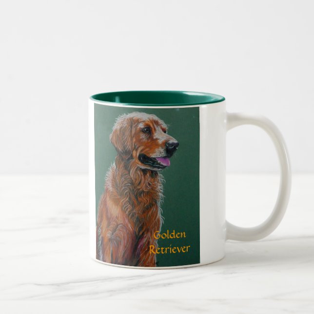 "Golden Retriever" Coffee Mug (Right)