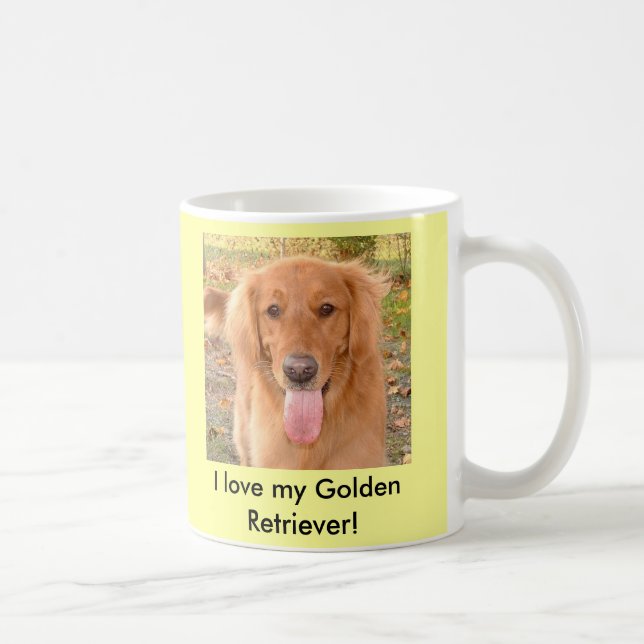 Golden Retriever Coffee Mug (Right)