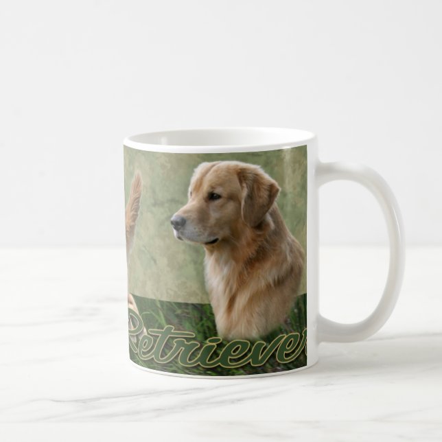 Golden Retriever collage Mug (Right)