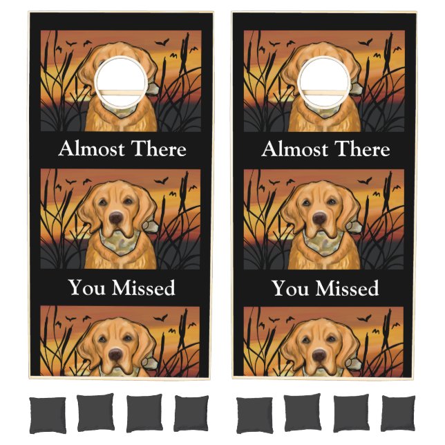Golden Retriever Cornhole Set (Set)