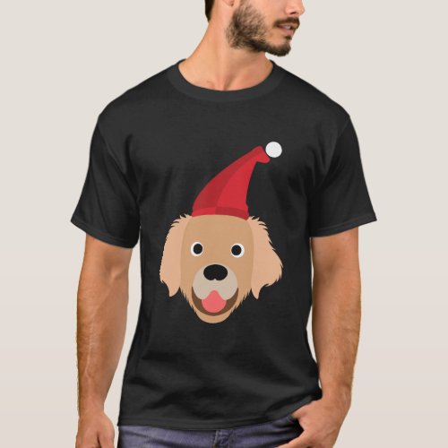 Golden Retriever Cute Christmas Gifts For Dog Love T_Shirt