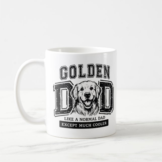 Golden Retriever Dad   Coffee Mug (Left)