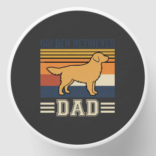 Golden Retriever Dad Retro Dog Mini Candle Favors