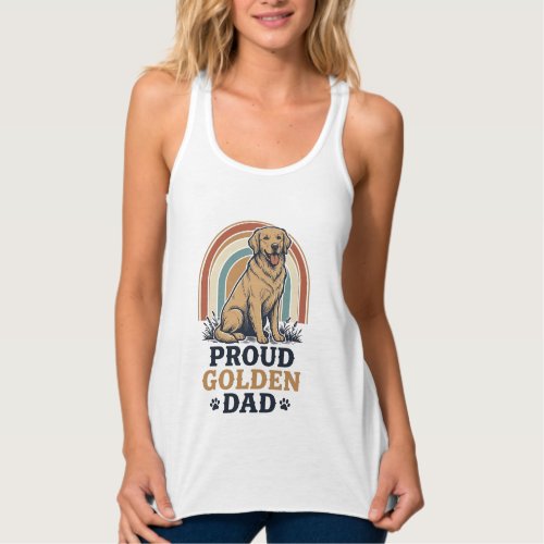 Golden Retriever Dad Shirt Vintage Dog Father Gift
