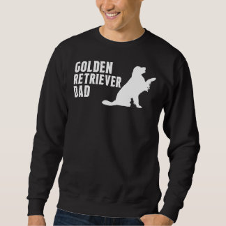 Golden Retriever Dad Silhouette Sweatshirt
