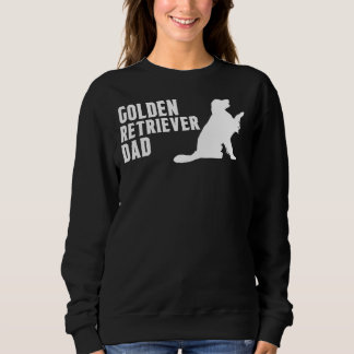 Golden Retriever Dad Silhouette Sweatshirt
