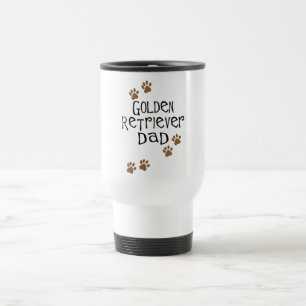 Golden Retriever Dad Travel Mug