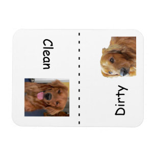 Golden Retriever Dishwasher Magnet
