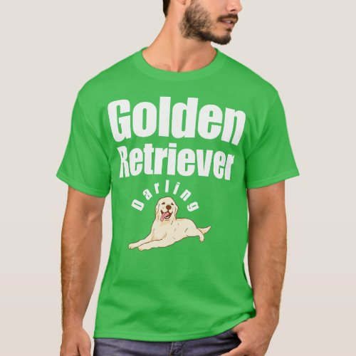 Golden Retriever Dog 16 T_Shirt