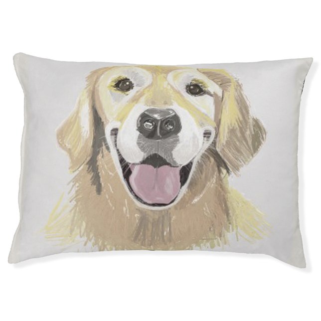 Golden Retriever Dog Bed (Front)