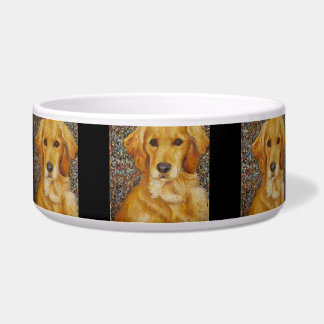 Golden Retriever Dog Bowl