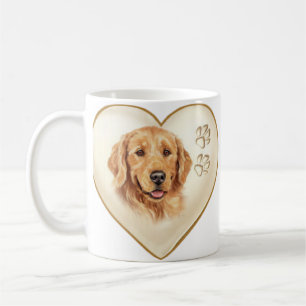 Golden Retriever Dog Coffee Mug Cup