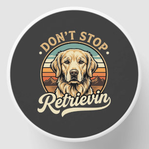 Golden Retriever Dog Don't Stop Retrievin Mini Candle Favors