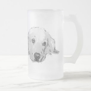 Golden Retriever Dog Frosted Mug