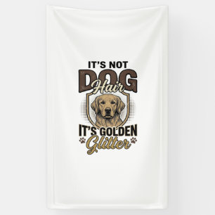 Golden Retriever Dog Hair Vintage Funny Shirt Desi Banner