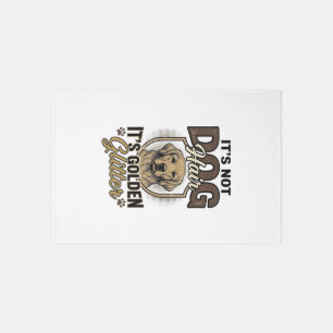 Golden Retriever Dog Hair Vintage Funny Shirt Desi Rug