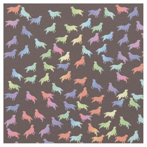 Golden Retriever Dog Joy Fabric