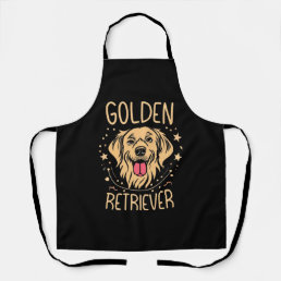 Golden Retriever Dog Mom Apron