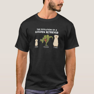 Golden Retriever Dog Mom The Evolution Of A Golden T-Shirt