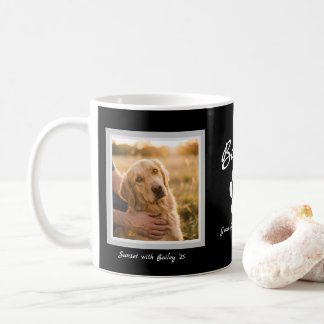 Golden Retriever Dog Mug Polaroid Photo Collage