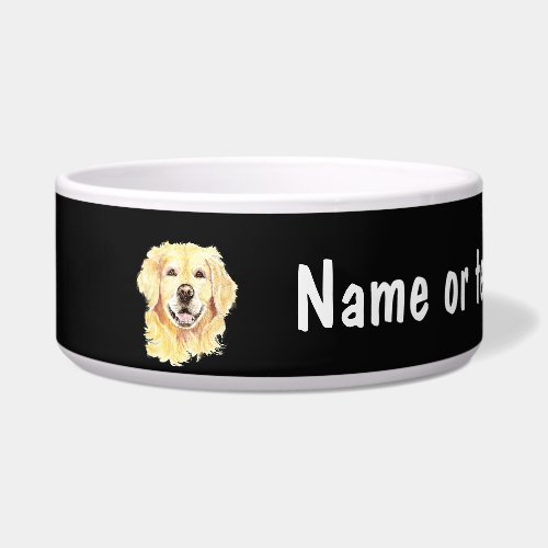 Golden Retriever  Dog Pet Animal Bowl